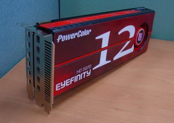 powerColor radeon HD 5970 Eyefinity 12